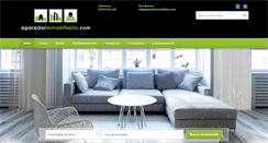 Desktop Screenshot of aparadorinmobiliario.com